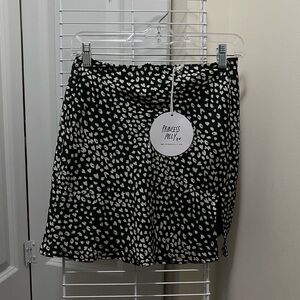 Princess Polly Monochrome Patterned Skirt